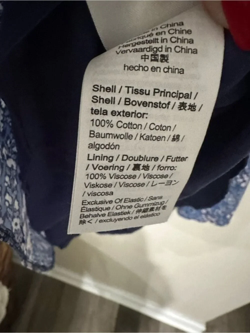 Crew Liberty Fabric Blue Floral Milkmaid Mini Dress Cottagecore 8